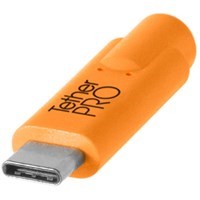 Product: Tether Tools TetherPro 4.6m (15') USB-C to 3.0 Micro-B Cable Orange
