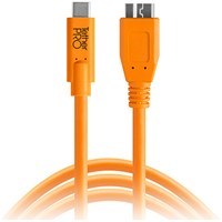 Product: Tether Tools TetherPro 4.6m (15') USB-C to 3.0 Micro-B Cable Orange