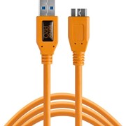 Tether Tools TetherPro 4.6m (15') USB 3.0 to Micro-B Cable Orange