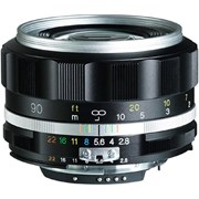 Voigtlander 90mm f/2.8 APO-SKOPAR SL II S Lens Silver: Nikon F