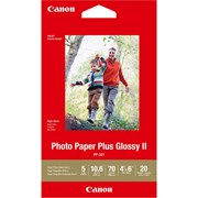 Canon 4x6" Photo Paper Plus Glossy II (20 Sheets)