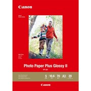 Canon A3 Photo Paper Plus Glossy II (20 Sheets)