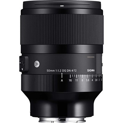 Product: Sigma 50mm f/1.2 DG DN  Art Lens: Sony FE