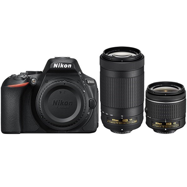 Nikon | D5600 + AF-P 18-55mm f/3.5-5.6G VR DX lens + AF-P 70-300mm f/4.
