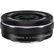 Olympus 14-42mm f/3.5-5.6 Pancake Lens Black (Electronic Zoom)
