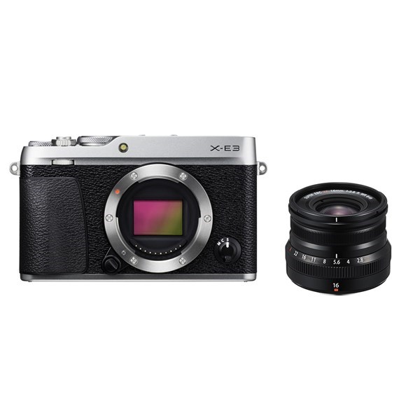 Parasiet Discriminatie slijm Fujifilm | X-E3 silver + 16mm f/2.8 WR black kit | Cameras | Progear