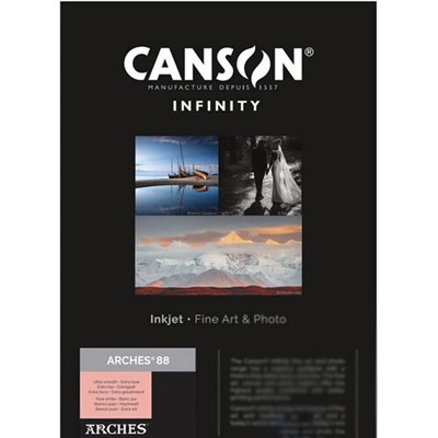 Product: Canson Infinity 17"x15.2m ARCHES 88 Rag 310gsm Roll