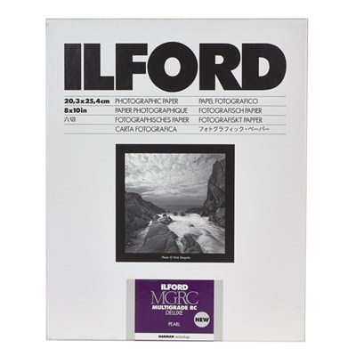 Product: Ilford 8x10" MGRC Multigrade Deluxe Pearl 5th Gen (250 Sheets)