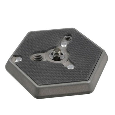Product: Manfrotto Hexagonal Quick Release Plate (Flat Bottomed) w/ 1/4" Screw