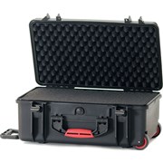 HPRC 2550W Wheeled Hard Case w/ Cubed Foam Black/Red (2 left at this price)
