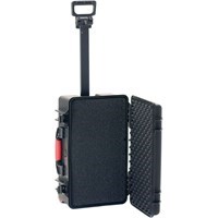 Product: HPRC 2550W Wheeled Hard Case w/ Cubed Foam Black/Red (2 left at this price)