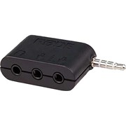 RODE SC6 Dual TRRS Input & Headphone Output for Smartphones & Tablets