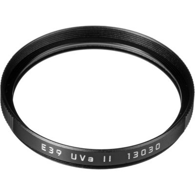 Product: Leica 39mm E39 UVA II Filter Black