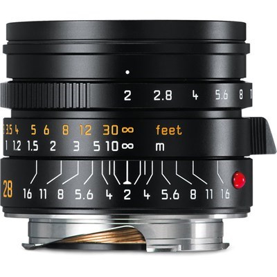 Product: Leica 28mm f/2 Summicron-M ASPH Lens Black