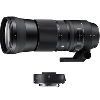 Product: Sigma 150-600mm f/5-6.3 DG OS HSM Sports Lens + TC-1401 Teleconverter Kit: Canon EF