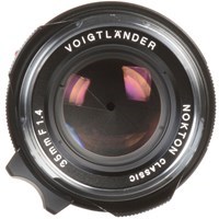 Product: Voigtlander 35mm f/1.4II NOKTON Classic MC Lens Lens: Leica M