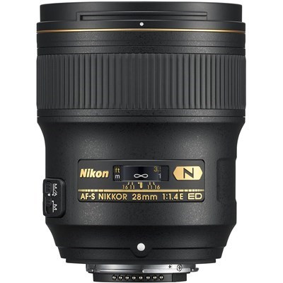 Product: Nikon SH AF-S 28mm f/1.4E ED Lens grade 10