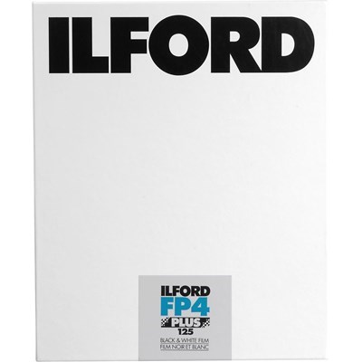 Product: Ilford FP4 Plus 125 Film 4x5" (25 Sheets)
