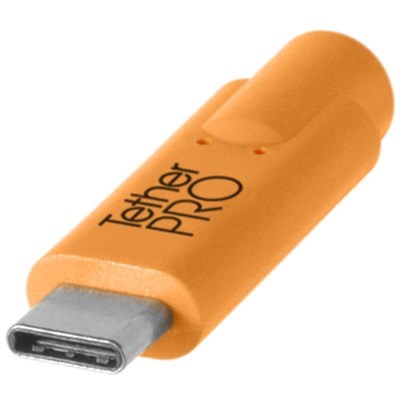 Product: Tether Tools TetherPro 4.6m (15') USB-C to USB-C Cable Orange
