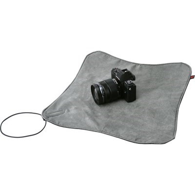 Product: Artisan & Artist ACAM-80 Cotton/Leather Camera Wrap Black/Grey