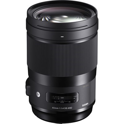 Product: Sigma 40mm f/1.4 DG HSM Art Lens: Canon EF
