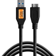 Tether Tools TetherPro 1m (3') USB 3.0 to Micro-B Cable Black
