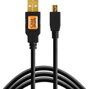 Tether Tools TetherPro 4.6m (15') USB 2.0 to Mini-B 5-Pin Cable Black