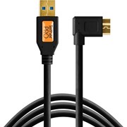 Tether Tools TetherPro 4.6m (15') USB 3.0 to Micro-B Right Angle Cable Black