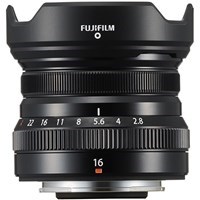 Product: Fujifilm SH 16mm f/2.8 R WR XF Black Lens grade 10