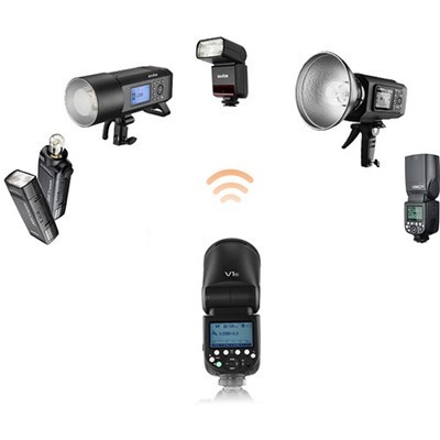 Product: Godox V1 On-Camera Round Flash for Oympus/Panasonic