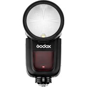 Godox SH V1 On-Camera Round Flash: Canon grade 10
