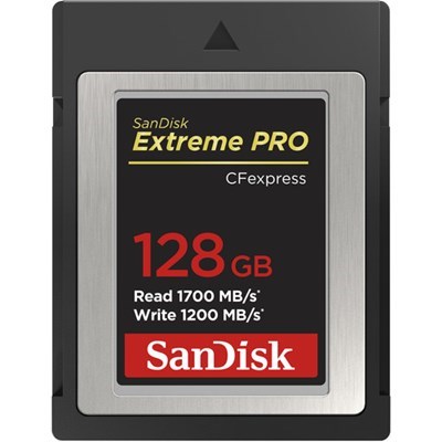 Product: SanDisk Extreme PRO 128GB CFexpress Type B Card