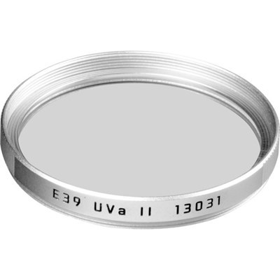 Product: Leica 39mm E39 UVA II Filter Silver