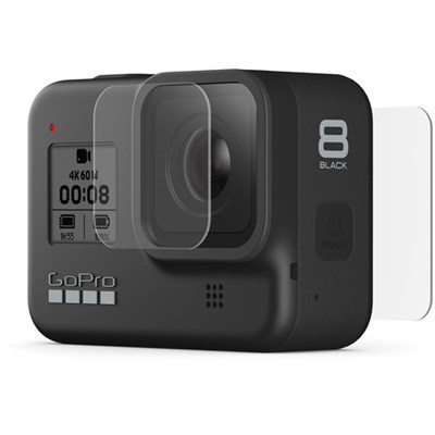 Product: GoPro Tempered Glass Lens + Screen Protectors (HERO8 Black) (2 left at this price)