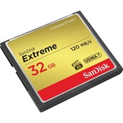 SanDisk 32GB Extreme CompactFlash Card 120MB/s UDMA7