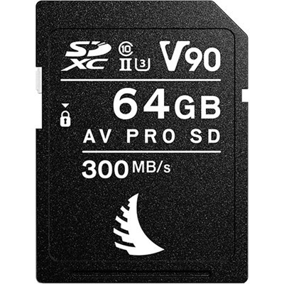 Product: Angelbird 64GB AV PRO Mk2 UHS-II SDXC 300MB/s V90 Card