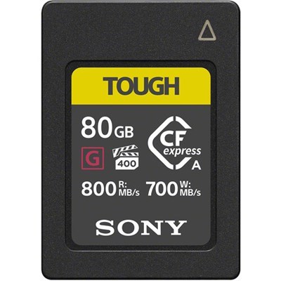 Product: Sony 80GB CFexpress TOUGH Type A Card