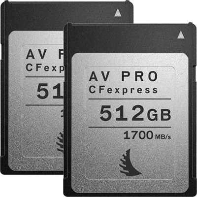 Product: Angelbird AV Pro 512GB CFexpress 2.0 Type B Card (2 Pack)