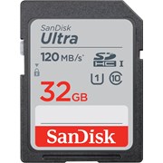 SanDisk 32GB Ultra SDHC Card 120MB/s