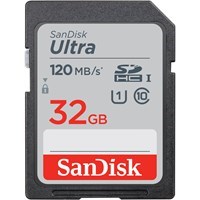 Product: SanDisk 32GB Ultra SDHC Card 120MB/s