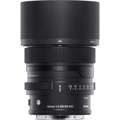 Product: Sigma 65mm f/2 DG DN Contemporary I Series Lens: Sony FE