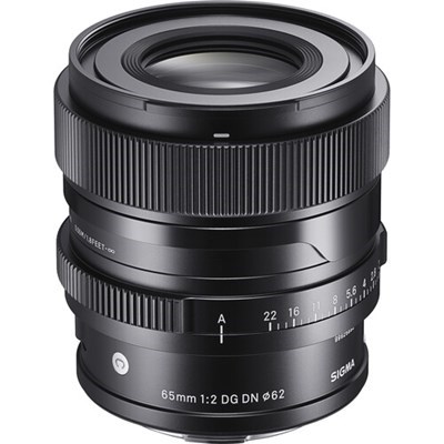 Product: Sigma 65mm f/2 DG DN Contemporary I Series Lens: Sony FE