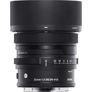 Sigma 35mm f/2 DG DN Contemporary I Series Lens: Sony FE