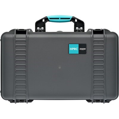 Product: HPRC 2550W Wheeled Hard Case w/ Cubed Foam Grey/Turquois