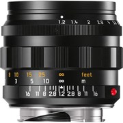 Leica 50mm f/1.2 Noctilux-M ASPH Lens Black Anodized Finish