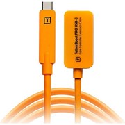 Tether Tools TetherBoost Pro 5m (16') USB-C Core Controller Extension Cable Orange