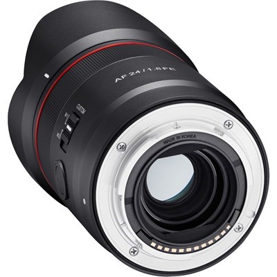 Product: Samyang AF 24mm f/1.8 Lens: Sony FE Autofocus