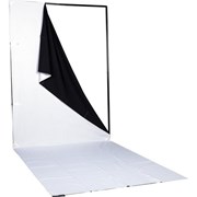 Phottix Q-Drop Collapsible Backdrop Kit (4- Colour, 1.5x4m)