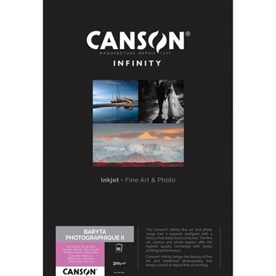 Product: Canson Infinity A3 Baryta Photographique II 310gsm (25 Sheets)