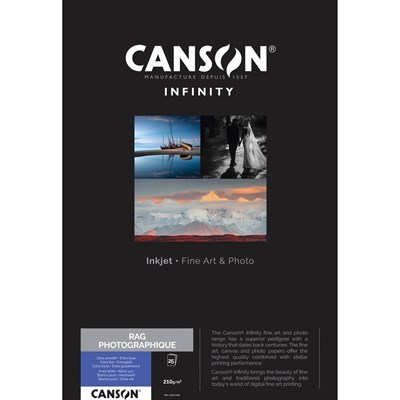 Product: Canson Infinity A4 Rag Photographique 210gsm (25 Sheets)